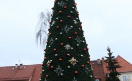 Odpalenie choinki na działdowskim rynku