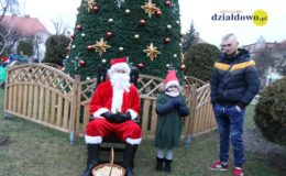 Odpalenie choinki na działdowskim rynku
