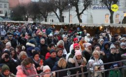Odpalenie choinki na działdowskim rynku