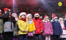 Odpalenie choinki na działdowskim rynku