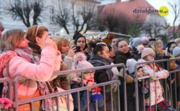 Odpalenie choinki na działdowskim rynku