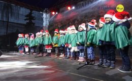 Odpalenie choinki na działdowskim rynku