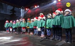 Odpalenie choinki na działdowskim rynku