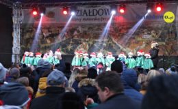 Odpalenie choinki na działdowskim rynku