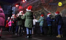 Odpalenie choinki na działdowskim rynku