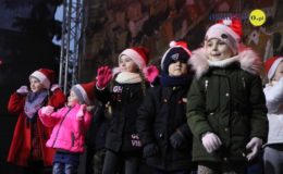 Odpalenie choinki na działdowskim rynku