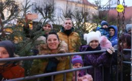 Odpalenie choinki na działdowskim rynku