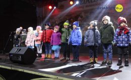 Odpalenie choinki na działdowskim rynku