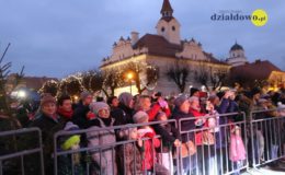Odpalenie choinki na działdowskim rynku