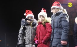 Odpalenie choinki na działdowskim rynku