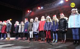 Odpalenie choinki na działdowskim rynku
