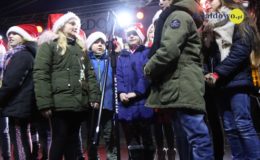 Odpalenie choinki na działdowskim rynku