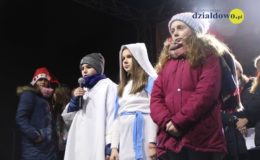 Odpalenie choinki na działdowskim rynku