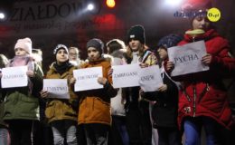 Odpalenie choinki na działdowskim rynku