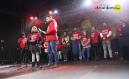 Odpalenie choinki na działdowskim rynku