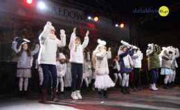 Odpalenie choinki na działdowskim rynku