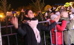 Odpalenie choinki na działdowskim rynku