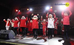 Odpalenie choinki na działdowskim rynku