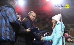 Odpalenie choinki na działdowskim rynku