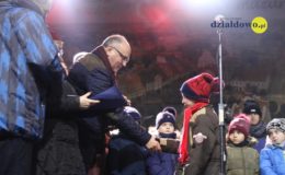 Odpalenie choinki na działdowskim rynku