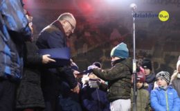 Odpalenie choinki na działdowskim rynku