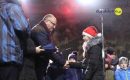 Odpalenie choinki na działdowskim rynku