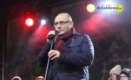 Odpalenie choinki na działdowskim rynku