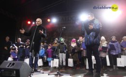 Odpalenie choinki na działdowskim rynku