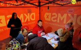 Odpalenie choinki na działdowskim rynku
