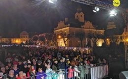 Odpalenie choinki na działdowskim rynku