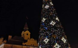 Odpalenie choinki na działdowskim rynku