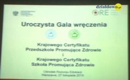 Nasza placówka w gronie „Przedszkoli i Szkół Promujących Zdrowie”