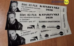 Zapraszamy na Katarzynki i koncert Sławka Uniatowskiego