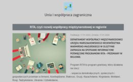 Spotkanie informacyjne poświęcone programom wspierającym przedsięwzięcia międzynarodowe