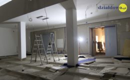 Zapaszmy do obejrzenia postępu prac remontowych MDK przy ul. Jagiełły