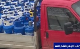 Ukradli przyczepkę, drzewo i butle z gazem