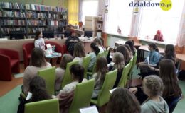 Spotkanie autorskie Elżbietą Zakrzewską w Szkole Podstawowej nr 2 [zdjęcia]