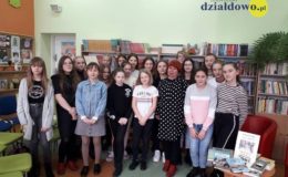 Spotkanie autorskie Elżbietą Zakrzewską w Szkole Podstawowej nr 2
