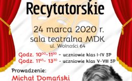 Weź udział w warsztatach recytatorskich organizowanych przez Miejski Dm Kultury