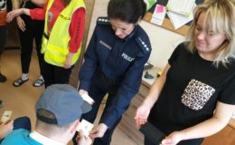 Spotkanie z młodzieżą w OREW w Działdowie – o bezpieczeństwie i służbie w policji