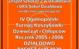 Przyjdź i pokibicuj młodym koszykarzom - Działdowo Basket Cup 2020
