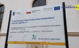 Zapaszmy do obejrzenia postępu prac remontowych MDK przy ul. Jagiełły