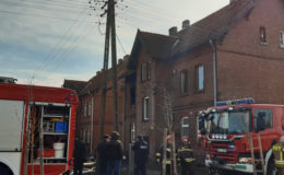 Pożar mieszkania