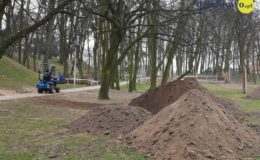 Park Honorowych Dawców Krwi z parkiem linowym i trampolinami