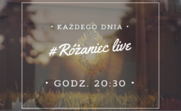 Klerycy Wyższego Seminarium Duchownego w Toruniu zapraszają codziennie na transmisję modlitwy różańcowej.