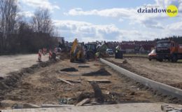 Ulica Katarzyny Aleksandryjskiej na ukończeniu