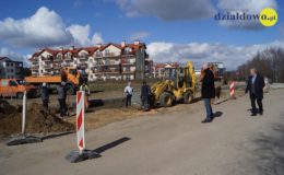 Ulica Katarzyny Aleksandryjskiej na ukończeniu