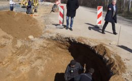 Ulica Katarzyny Aleksandryjskiej na ukończeniu