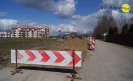 Ulica Katarzyny Aleksandryjskiej na ukończeniu