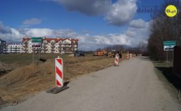 Ulica Katarzyny Aleksandryjskiej na ukończeniu